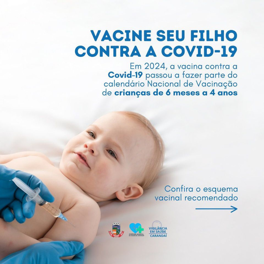 Vacine seu filho contra COVID-19