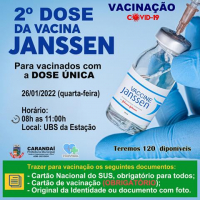 Segunda dose (JANSSEN)