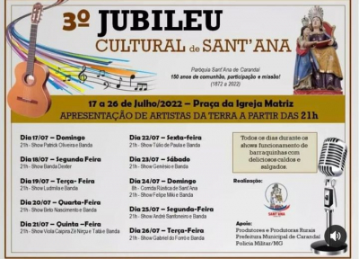 3º Jubileu Cultural de Sant&#039;Ana