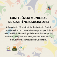 Conferência Municipal de Assistência Social 2023