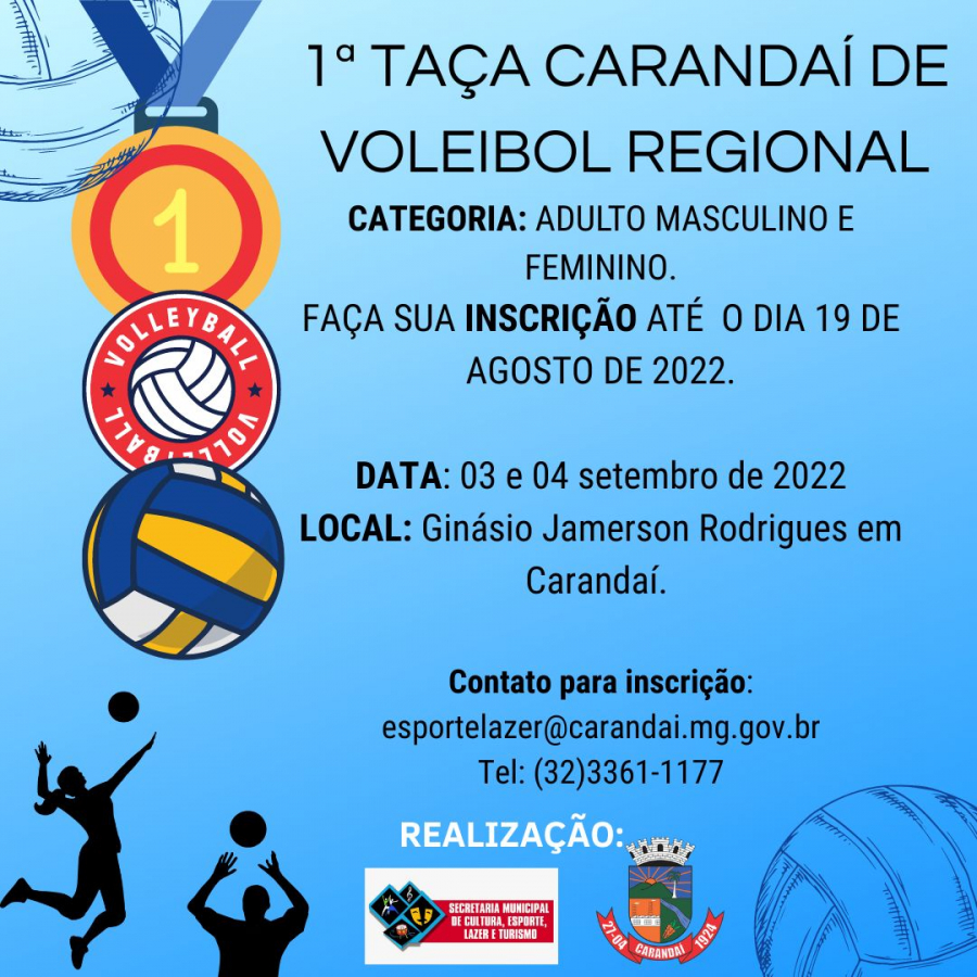 1ª Taça Carandaí de Voleibol Regional